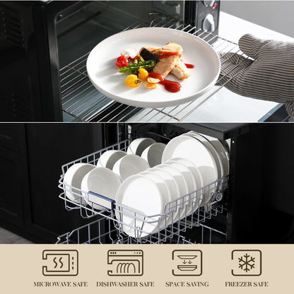 18/36-Piece Porcelain Dinnerware Set
