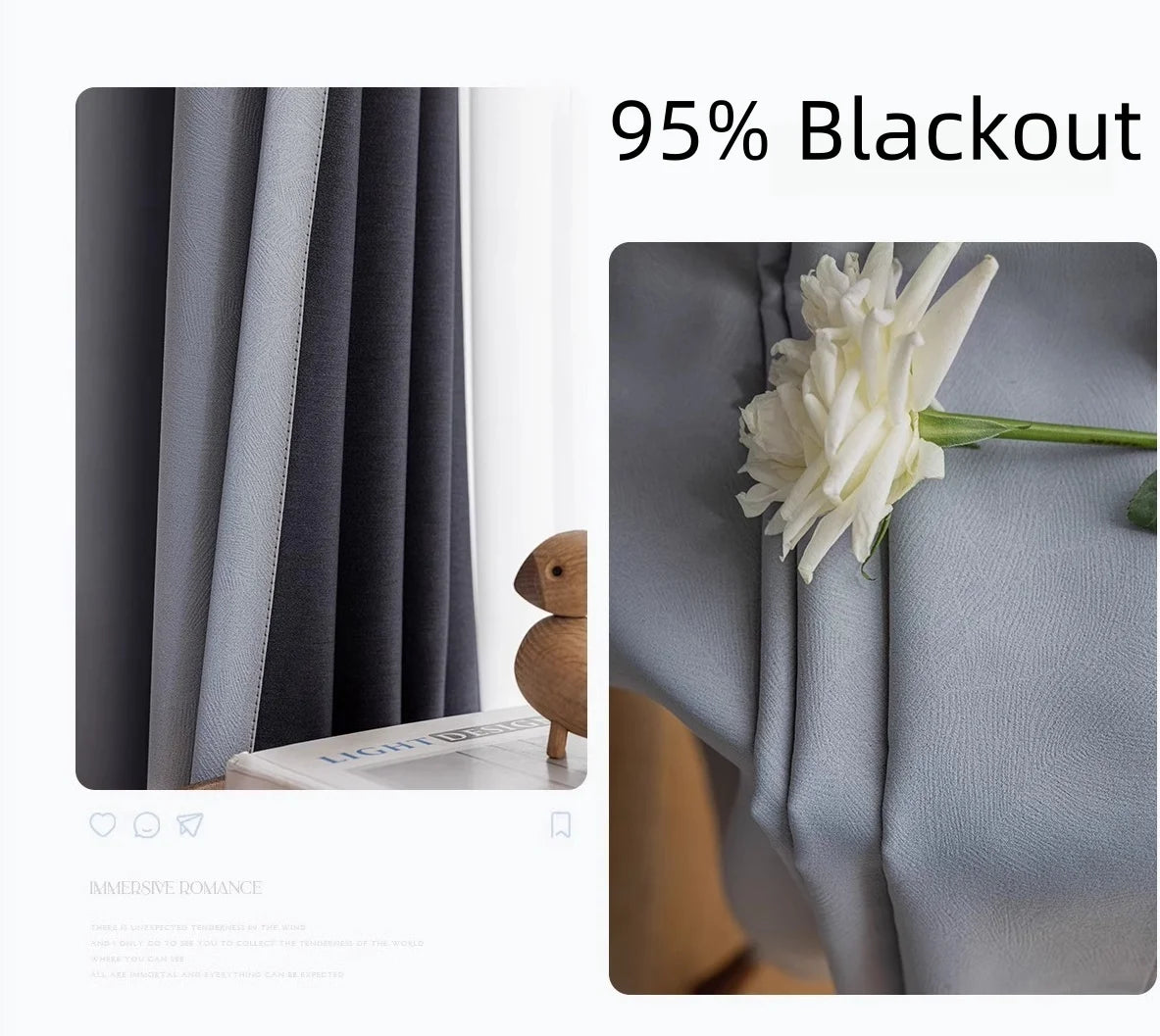 122-Inch Thermal Blackout Curtain