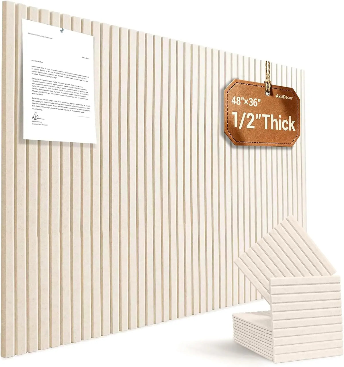Set of 6/12 Hexagonal Acoustic Felt Wall Panels
