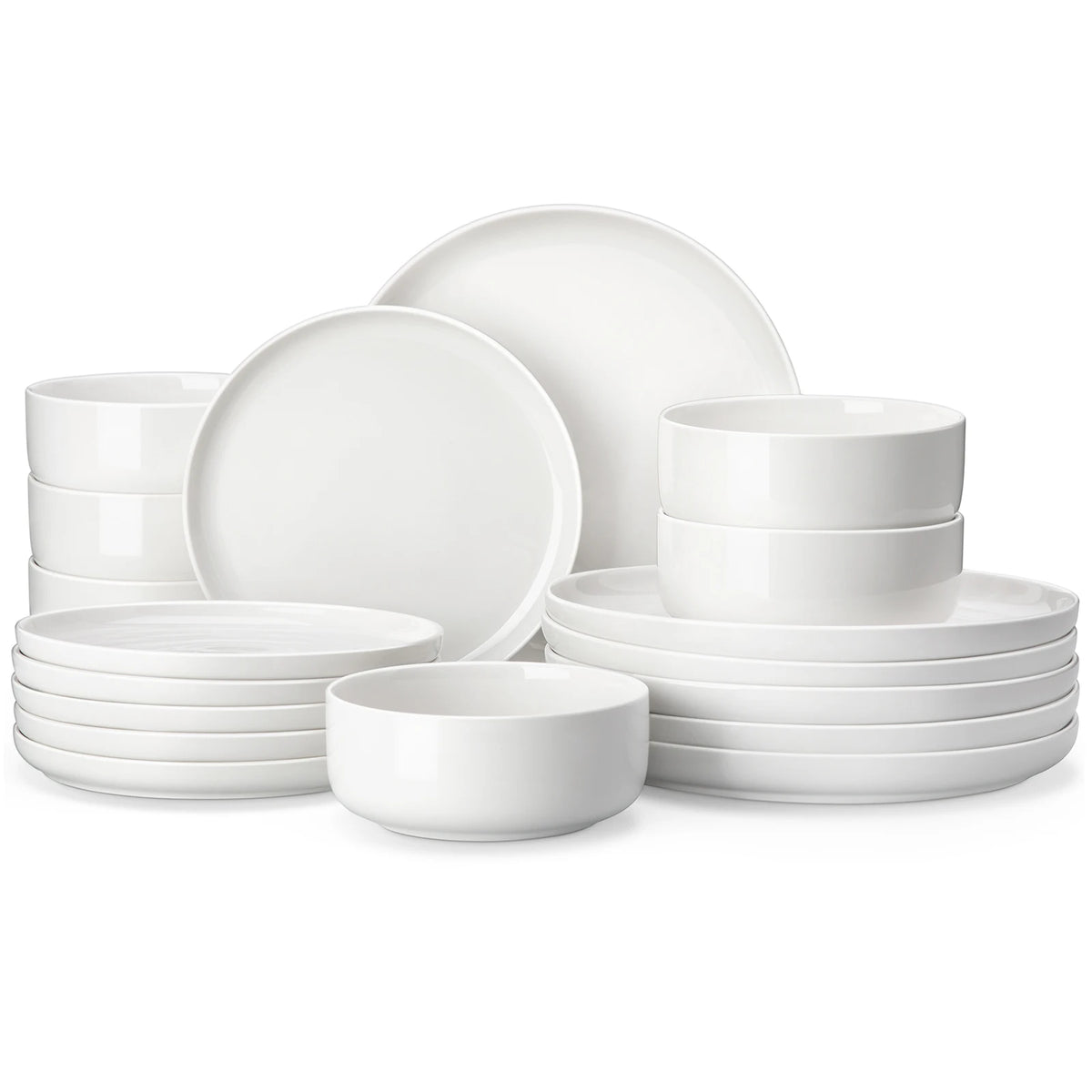 18/36-Piece Porcelain Dinnerware Set