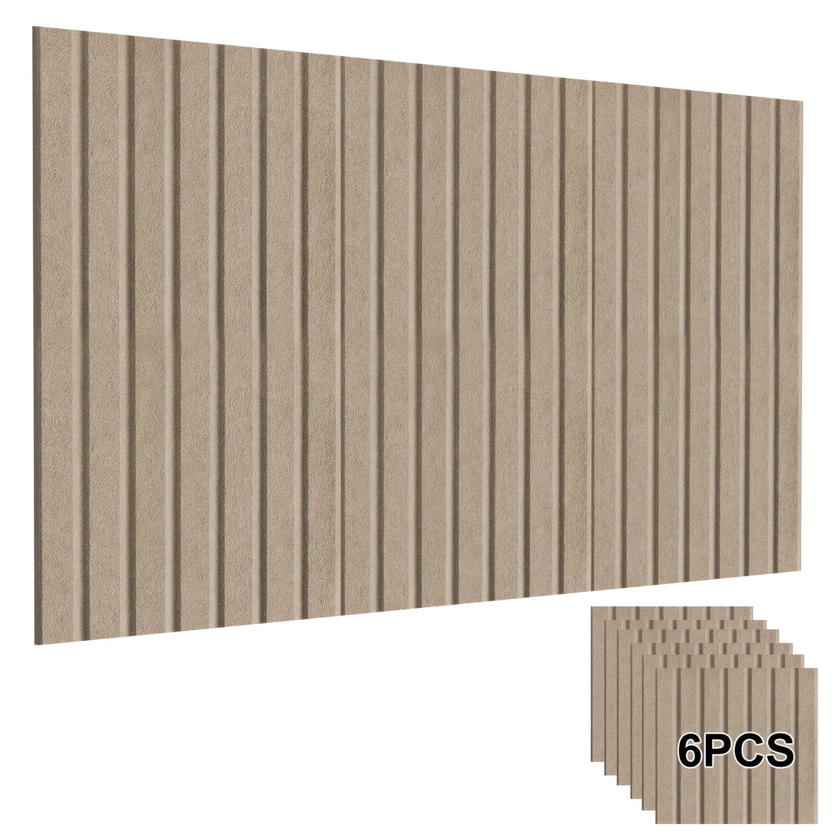 Set of 6/12 Hexagonal Acoustic Felt Wall Panels