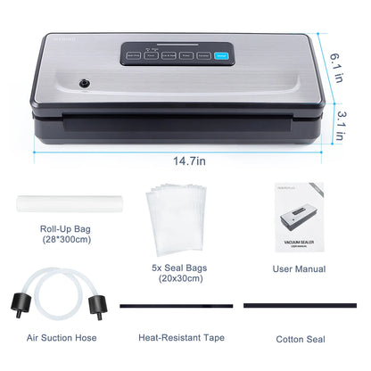 Vacuum Sealer with Four Packaging Modes
