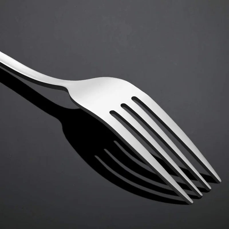 Set of 12 Heavy-Duty Stainless Steel Dinner Forks