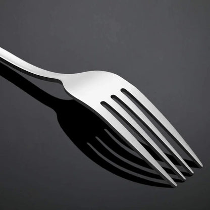 Set of 12 Heavy-Duty Stainless Steel Dinner Forks