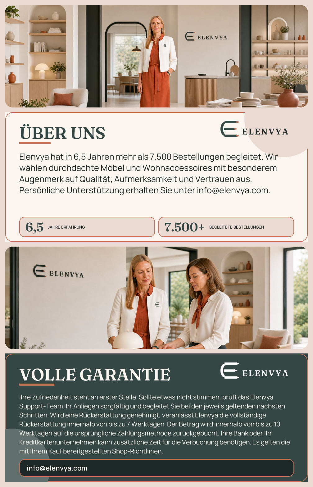 Elenvya institutional banner — DE mobile
