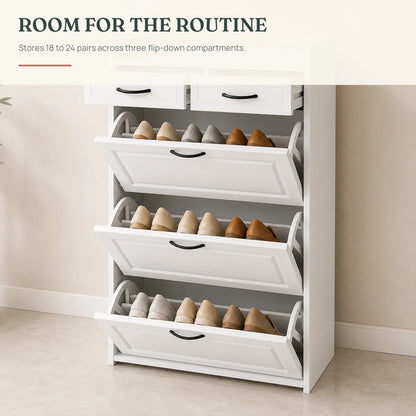 elenvya shoe cabinet capacity en